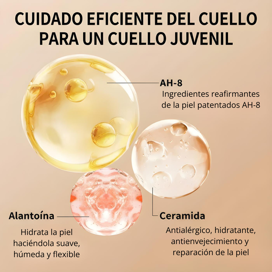 Rodillo 3D para Cuello y Rostro – Sérum Reafirmante