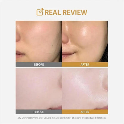 Aspecto de la piel tras la mascarilla de colágeno