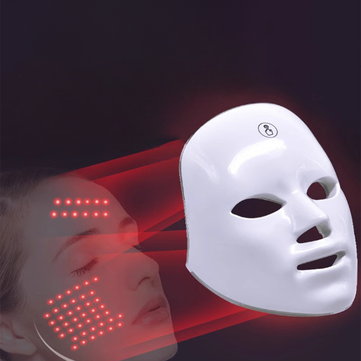 Beauty mask colorful LED light beauty instrument face mask beauty home photon rejuvenation instrument introduction instrument