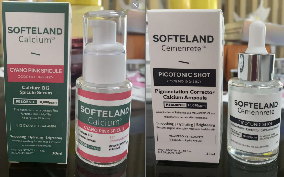 Kit sérum facial con espículas de calcio – imagen 3