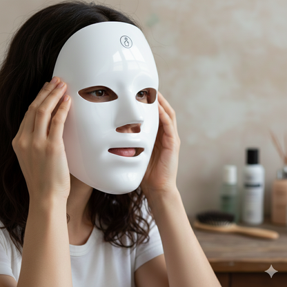 Beauty mask colorful LED light beauty instrument face mask beauty home photon rejuvenation instrument introduction instrument