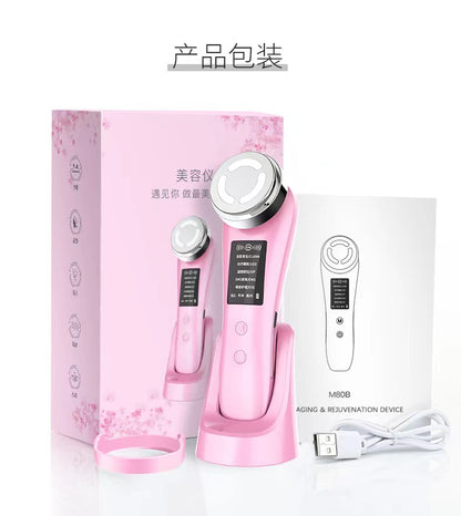 Dispositivo Facial EMS 7 Modos con Luz LED y Microcorrientes
