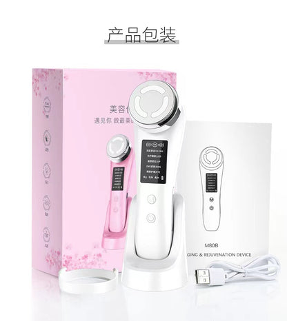 Dispositivo Facial EMS 7 Modos con Luz LED y Microcorrientes