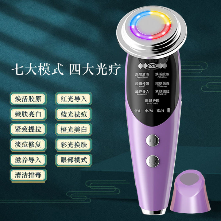 Dispositivo Facial EMS 7 Modos con Luz LED y Microcorrientes
