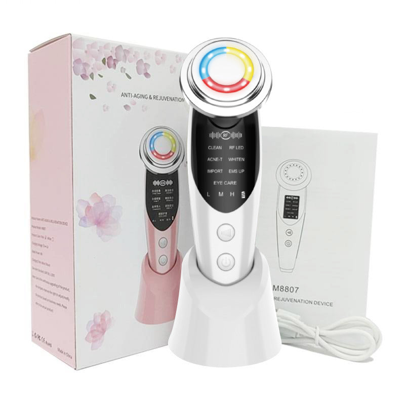 Dispositivo Facial EMS 7 Modos con Luz LED y Microcorrientes