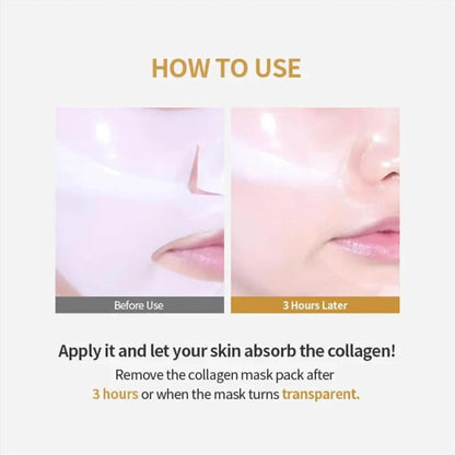 Cómo usar la mascarilla facial de colágeno