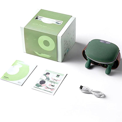 Caja y contenido del masajeador cervical 4D