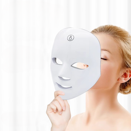 Beauty mask colorful LED light beauty instrument face mask beauty home photon rejuvenation instrument introduction instrument