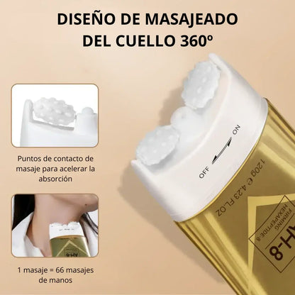 MASAJEADOR/Antiarrugas Rodillo 3D Integrado - Específico para cuello y rostro - Tratamiento Antiarrugas \ Jaysuing